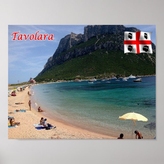 Poster Italie - Sardaigne - Olbia (Devant)