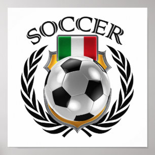 Poster Italie Soccer 2016