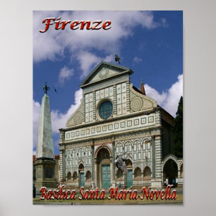 Poster Italie - Toscane - Florence -