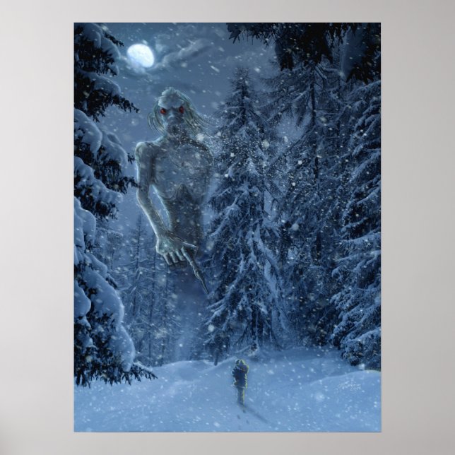 Poster Ithaqua le marcheur à vent (Devant)