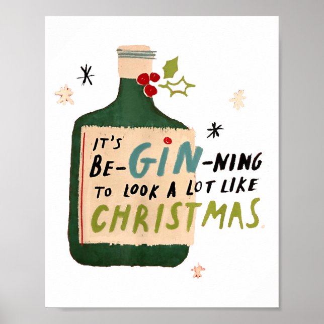 Poster It's Beginning To Look A Lot Like Tails Funny Chri (Devant)