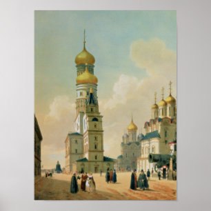 Poster Ivan la grande tour de Bell à Moscou