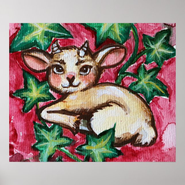 Poster Ivy Chèvre (Devant)