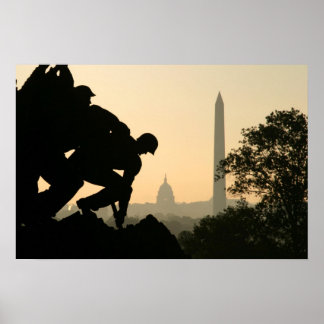 Poster Iwo Jima Morning