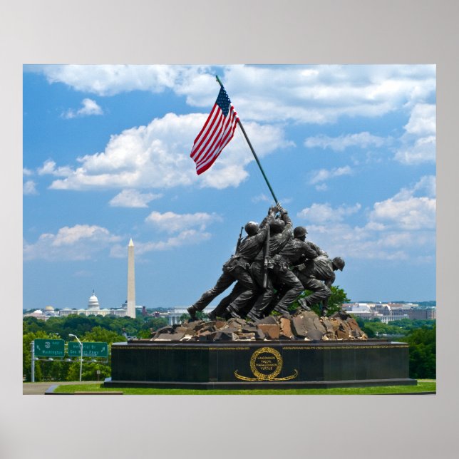 Poster Iwo Jima - Paysage urbain (Devant)