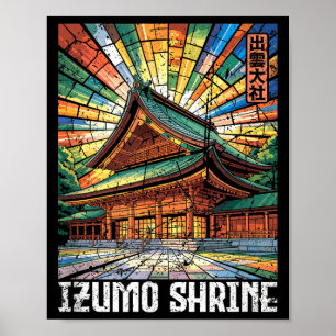 Poster Izumo Shrine Taisha Shimane Japon Kanji Anime Souv