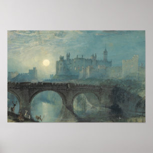 Poster J.M.W. Turner - Château d'Alnwick