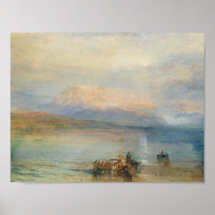Poster J.M.W. Turner - le Rigi rouge