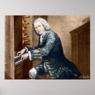 Poster J.S. Bach