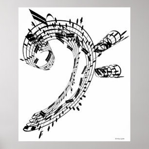 Poster J.S.Bach's Cello Suite