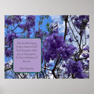 Poster Jacaranda Purple