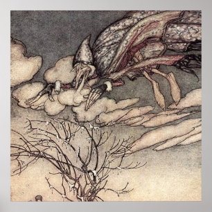 Poster "Jack Frost" par Arthur Rackham