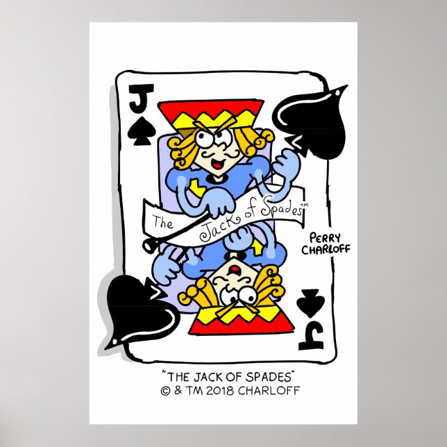 Poster Jack of Spades (Devant)