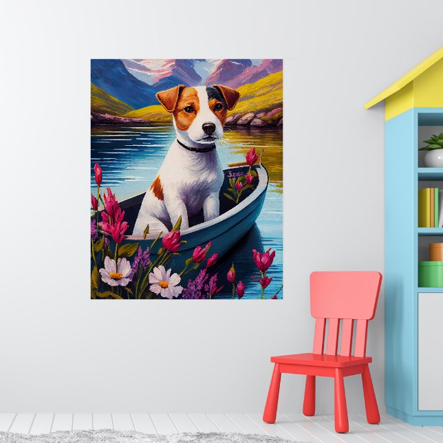 Poster Jack Russell à la pagaie : une aventure Pittoresqu (Pépinière 1)