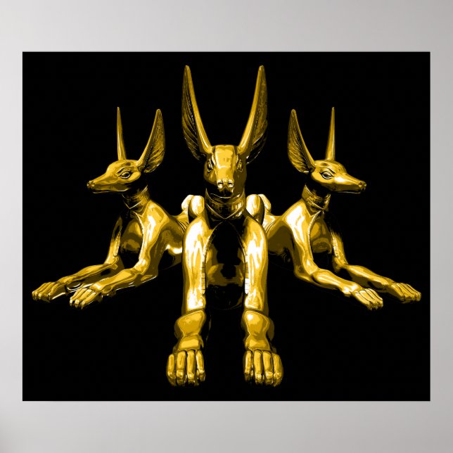 Poster Jackals égyptiens (Devant)