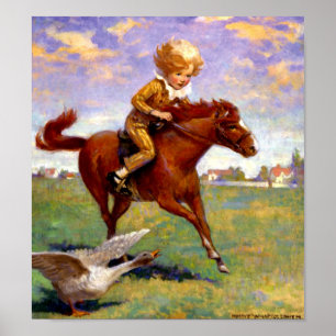 Poster "Jackanapes" by Jessie Willcox Smith