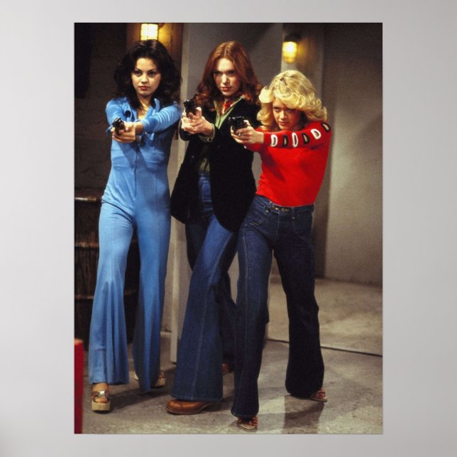 Poster jackie donna et laurie les années 70 spectacle (Devant)