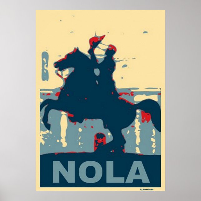 Poster Jackson Carré-NOLA (Devant)