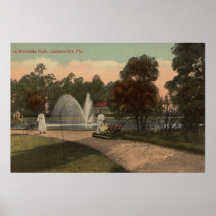 Poster Jacksonville, FL - vue de rive