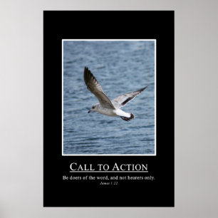 Poster Jacques 1:22 Soyez les acteurs de la Parole