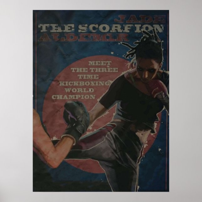 Poster Jade Aldemir - Lumière mourante (Devant)