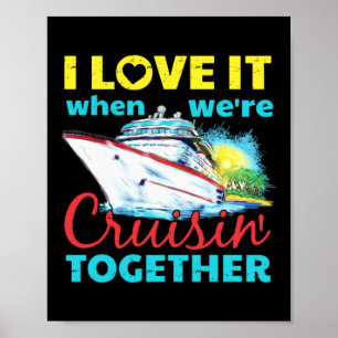 Poster J'adore Quand On Roule Ensemble