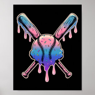 Poster J'adore vendre des glaces crémeuses aux joueurs dé