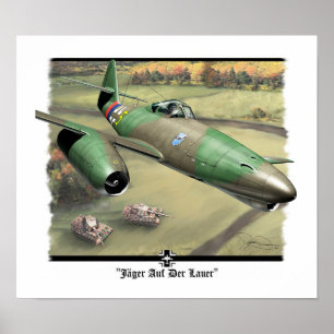 Poster "Jäger Auf Der Lauer"