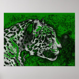 Poster Jaguar Pop Art