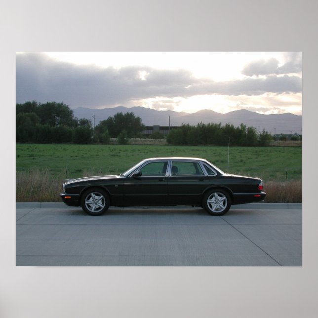 Poster Jaguar XJ8 (Devant)