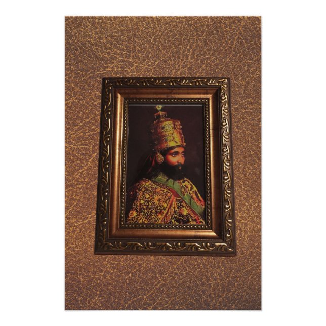 Poster Jah Rastafari Lion of Judah Reggae (Devant)