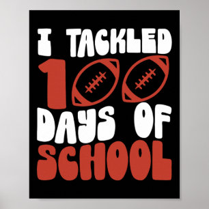 Poster J'Ai Attaqué 100 Jours De Football Scolaire 100E J