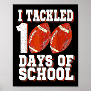 Poster J'Ai Attaqué 100 Jours De Football Scolaire 100E J