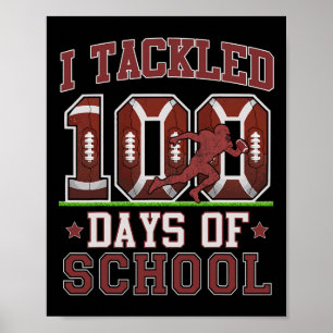Poster J'Ai Attaqué 100 Jours De Football Scolaire 100E J
