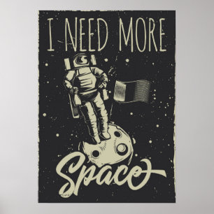 Poster J'Ai Besoin De Plus D'Espace