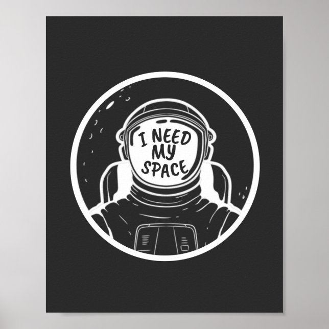 POSTER J'AI BESOIN D'ESPACE (Devant)