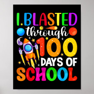 Poster J'Ai Blessé Pendant 100 Jours D'Espace Scolaire 10
