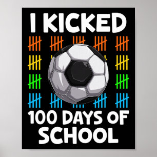 Poster J'Ai Couché 100 Jours D'Amoureux De Football Scola