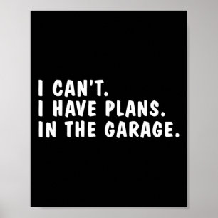 Poster J'ai des plans dans les pères Garage Dads