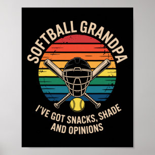 Poster J'ai des snacks, de l'ombre et des opinions, doux