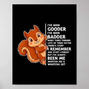 Poster J'ai été meilleur, j'ai été pire, plusieurs fois p