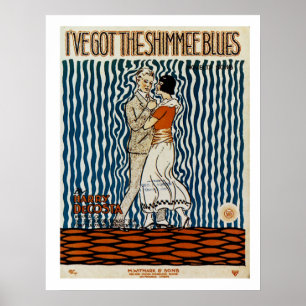 Poster J'ai le Shimmie Blues