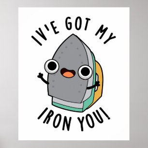 Poster J'Ai Mon Fer, Vous Amusant Jeu D'Appliance