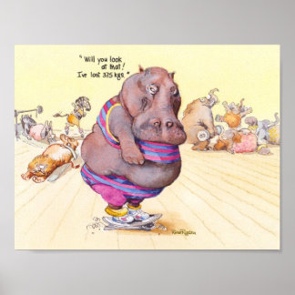 Poster J'ai perdu 375 kg !