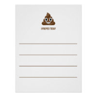 J'Ai Poopé Aujourd'Hui Smiling Emoticon Se Connect