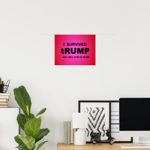 Poster J'ai survécu à tRUMP