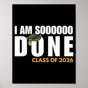 Poster J'ai terminé classe 2026 finissants remise des dip