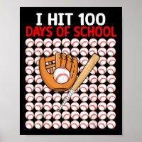 J'Ai Touché 100 Jours De Bat-Bat De Baseball Scola