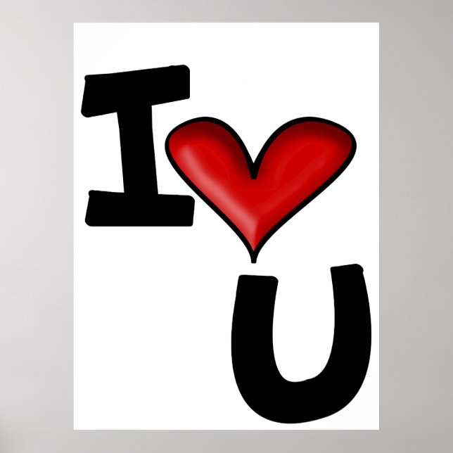 Poster j'aime (Devant)