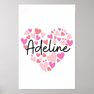 Poster J'aime Adeline
